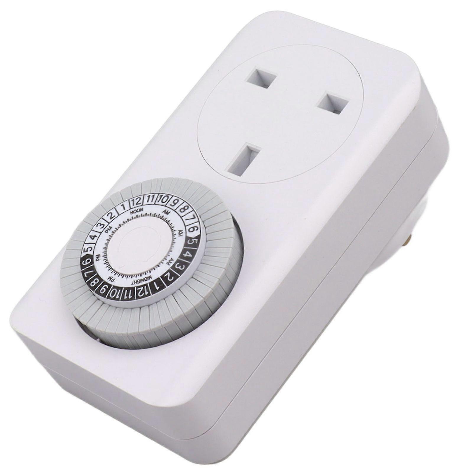 3200W Mechanical Timer 50Hz AC240V Timed Power Off Indoor Basic Timer for Battery Car Cell Phone PAD Camera