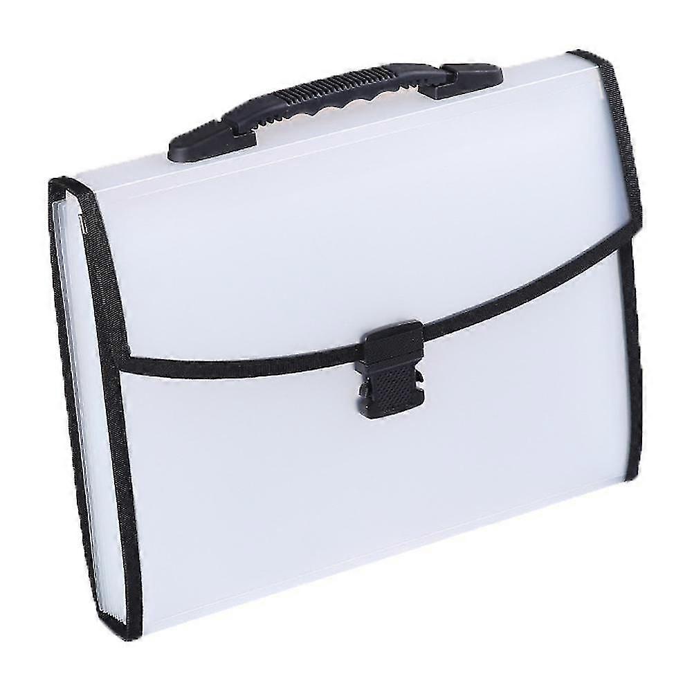 Portable Document Bag 13 Pockets Expanding File Folder/file Organizer With Expandable Cover