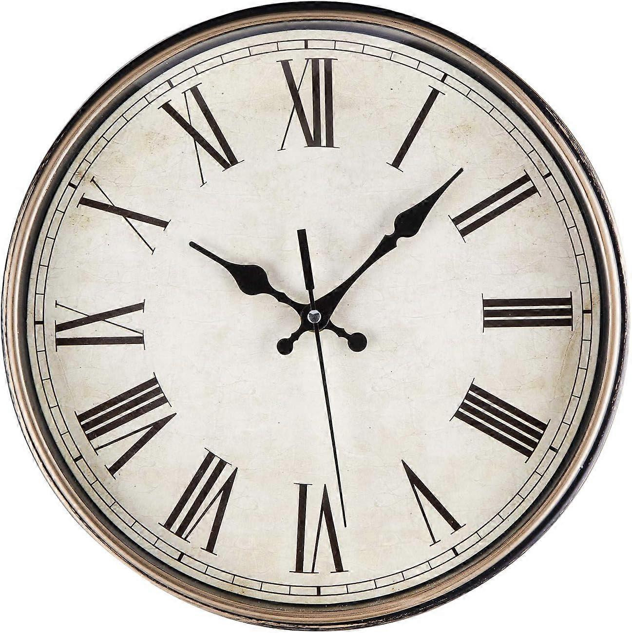 Wall Clock, Modern Silent Quartz Battery Clock