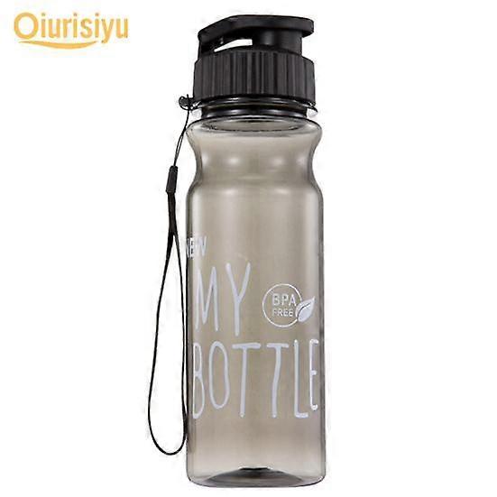 650ML Lovely Large Capacity Leak-proof Lightweight Fitness Sport Water Container with Lanyard Outdoor Supply Drink Bottle