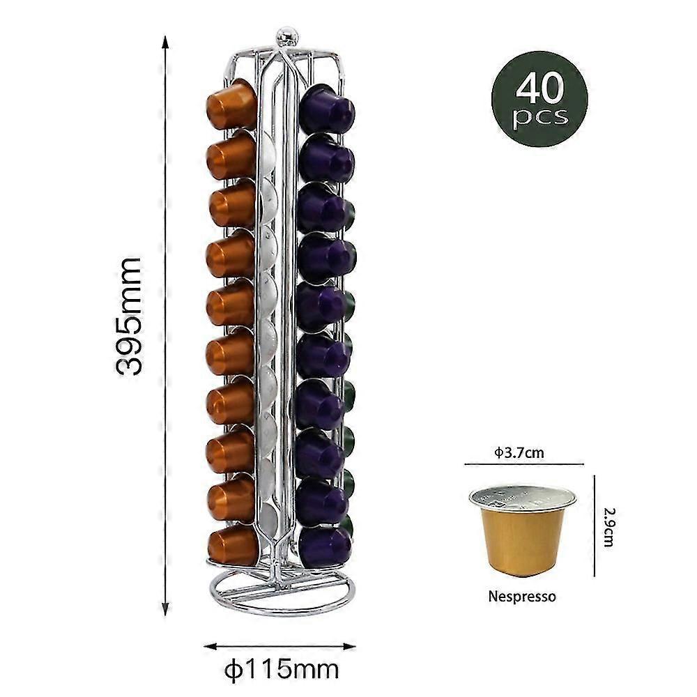 PXCL nespresso Capsule Holder - Capsule Holder Compatible With Nespresso Coffee Pods - Kitchen Table Accessories For Espresso Coffee Machine - Di