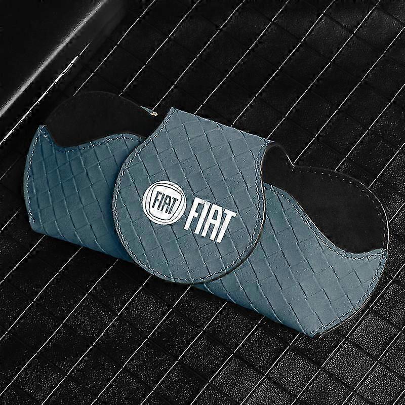 Car Glasses Organizer Sun Visor Card Holder Storage Accessories For Fiat 500 Abarth Punto Tipo Panda Ducato Stilo Fiorino Doblo