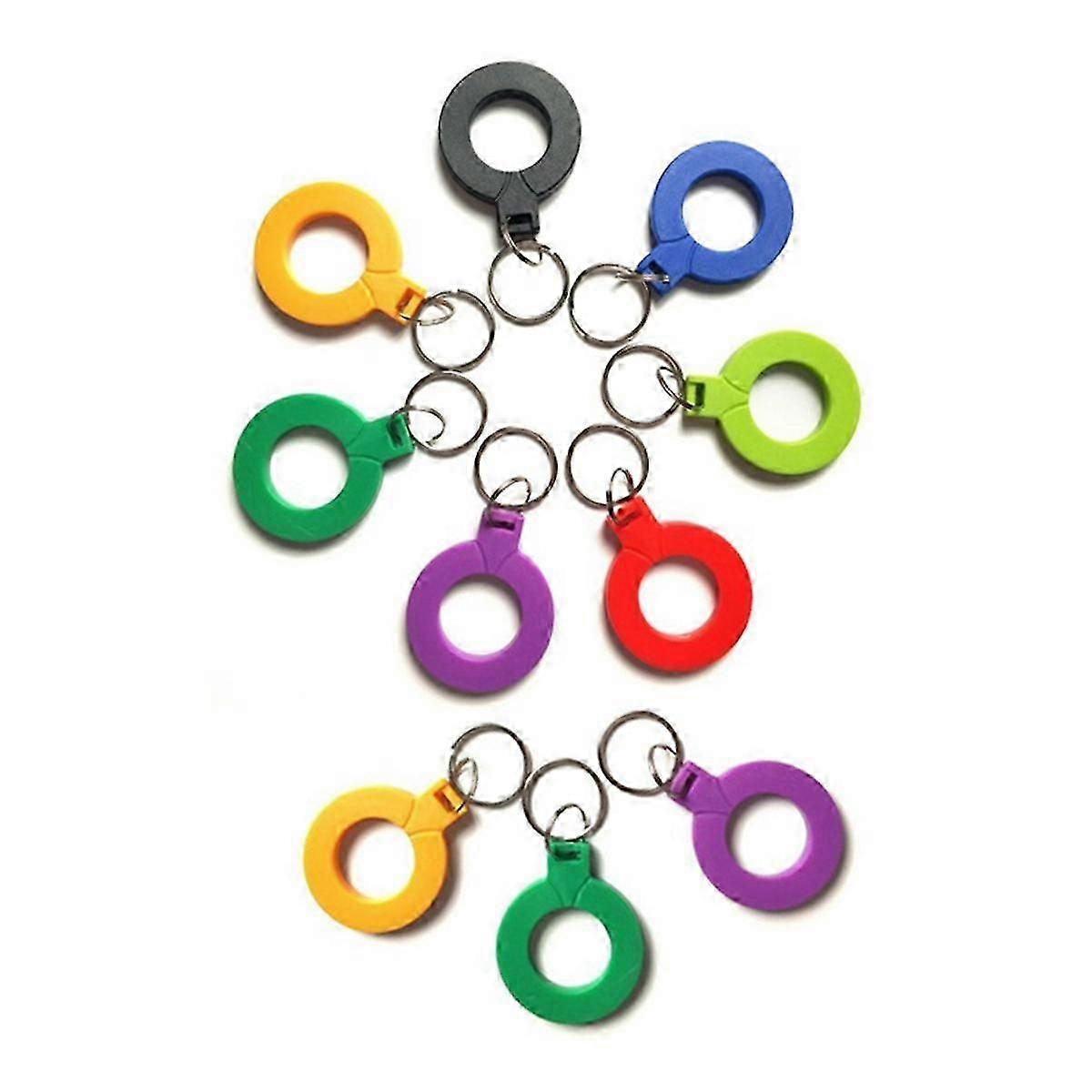 10pcs 13.56mhz Cuid Keyfobs Cuid Changeable Mf S50 1k Ic Keys Keyfobs Token Tags Nfc Clone Copy Blo