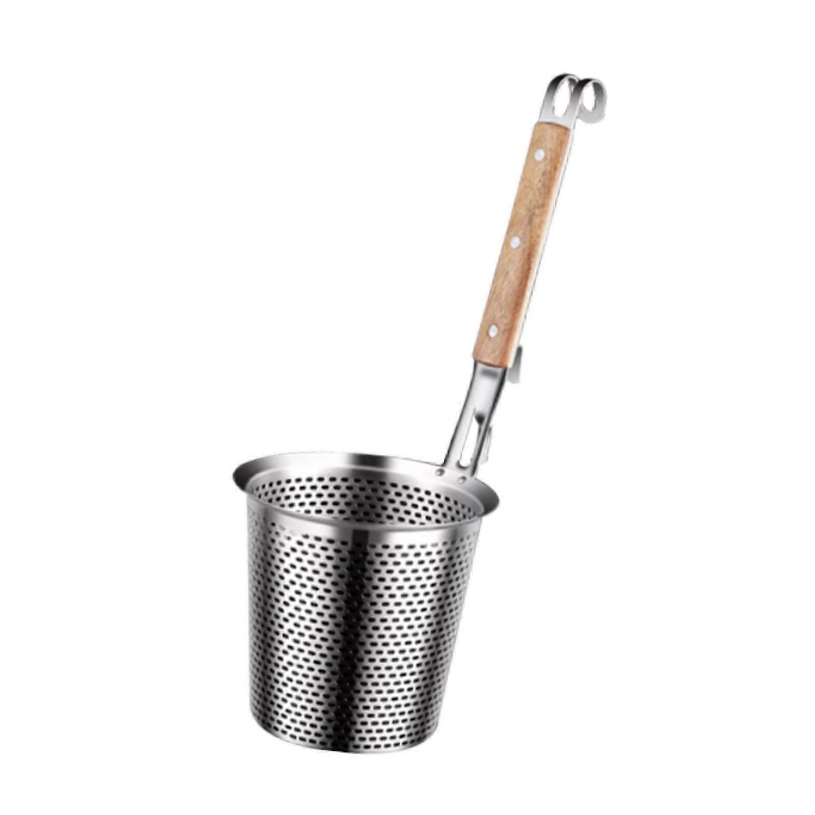 Hot Pot Mesh Net Colander Cooking Brain Flower Tripe Ladle for Potato Chips