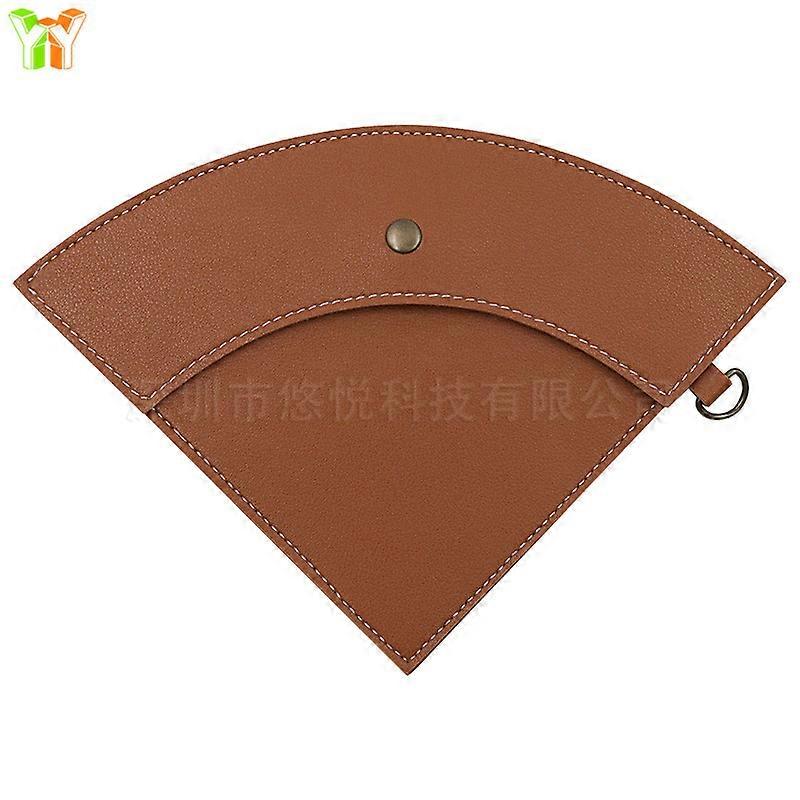 Leather Coffee Filter Bag Reusable Travel Holder Portable For On The Go Coffee