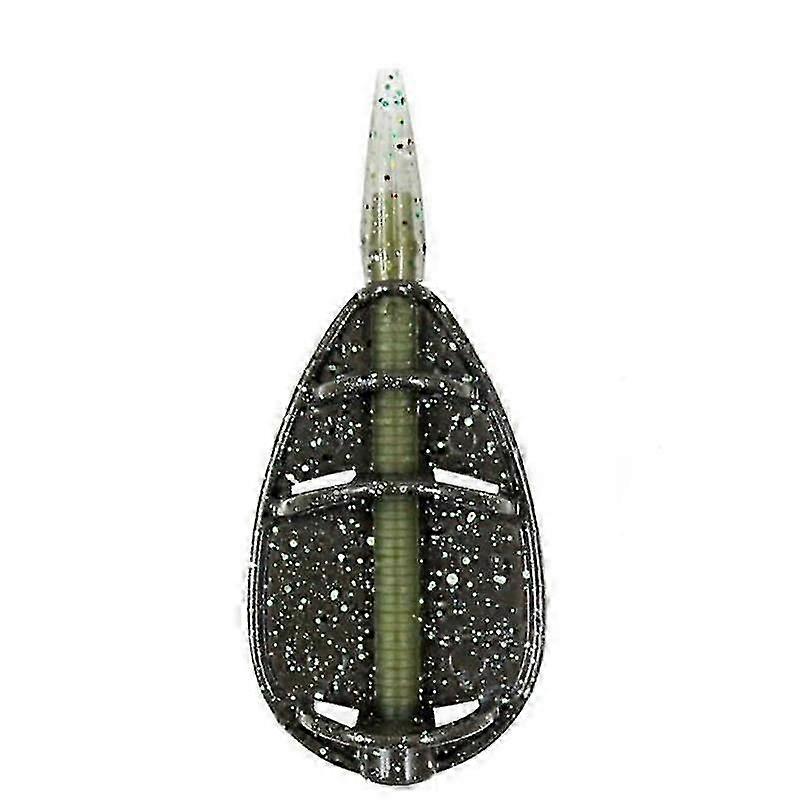 Bait Feeder/bait Holder Bait Thrower Explosive Hook Zinc Alloy Nesting Device Fishing