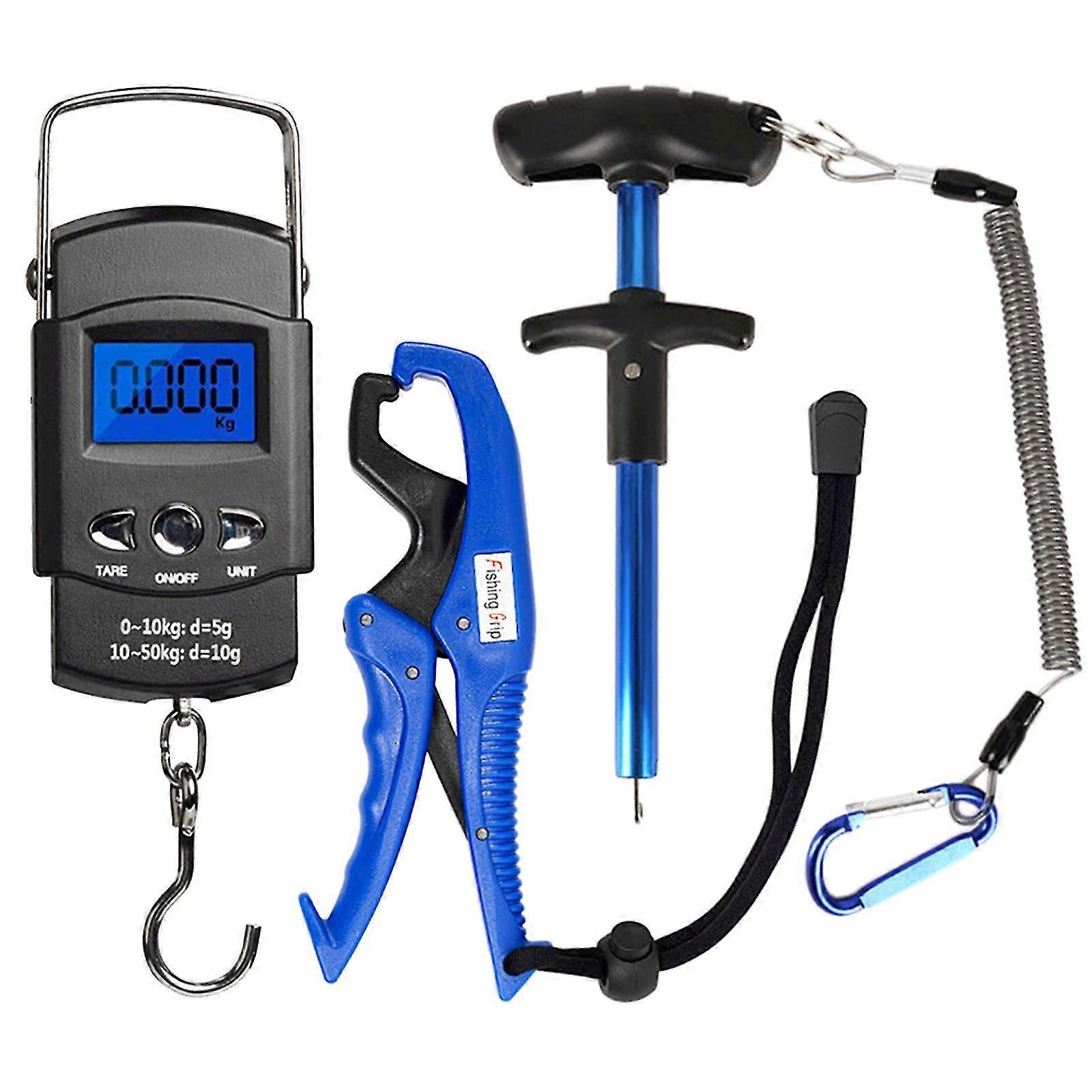 Handheld Digital Fish Scale Squeeze-out Fish Hook Remover Fish Gripper