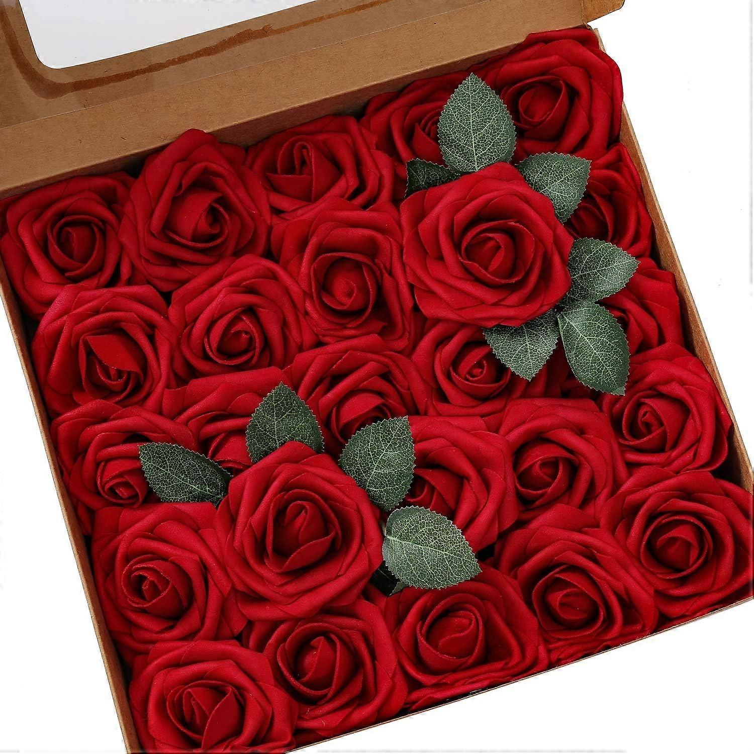 Artificial Roses, Home Decor, Soft Foam Flowers