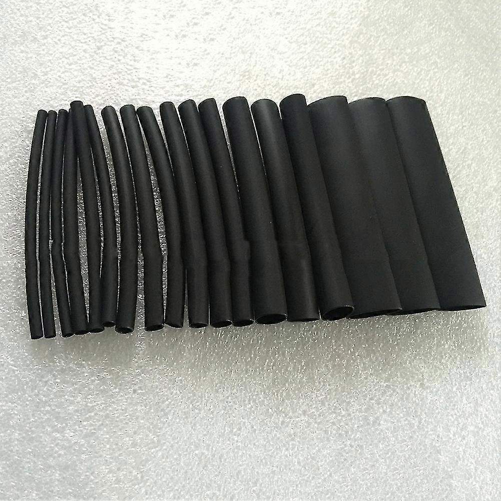 Dual-Wall Black Glue Lined 3:1 Heat Shrink Tubing Sleeving 7 Size Kit 1.2m