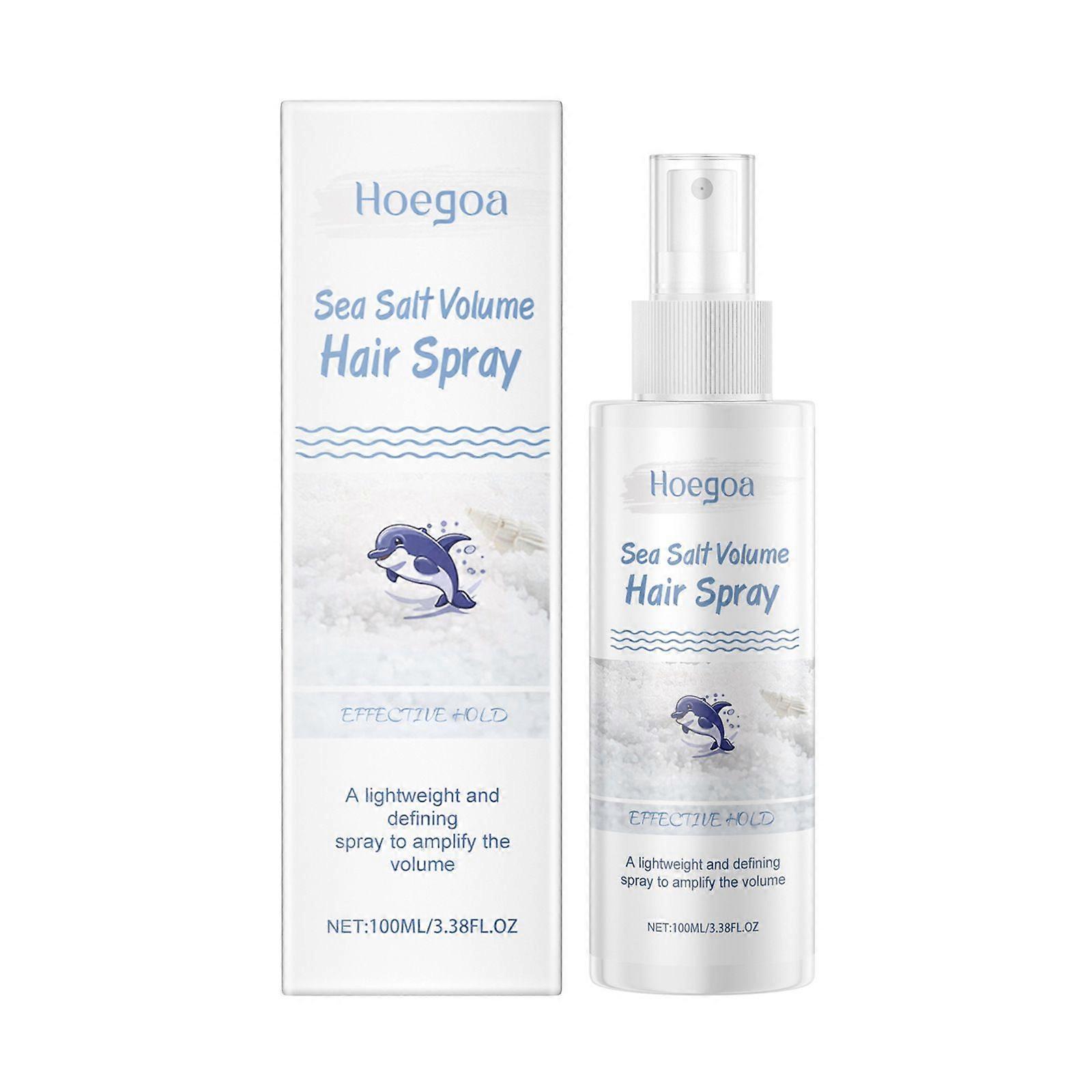 Spray de Cabelo Hoegoa Sea Salt Nutre Suavemente o Cabelo, Suaviza e Perfuma Cuidados com o Cabelo e Tratamento Hidratante Spray