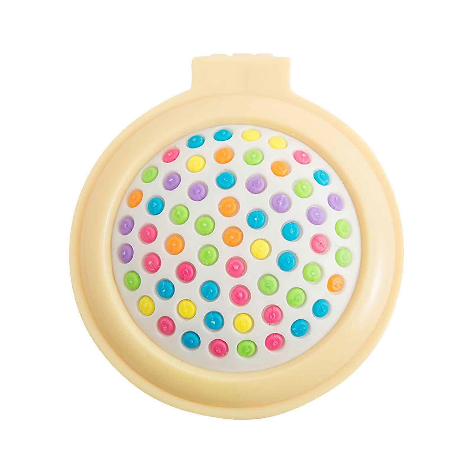 Daily Massagers Candy Color Folding Comb Portable Solid Color Makeup Mirror Massage Comb
