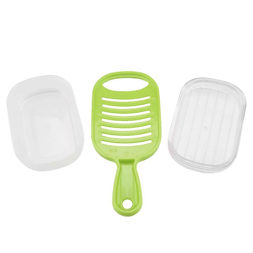 Practical Grinder Mincer Squeezer Crusher for Fruit Vegetable Garlic Ginger (Green)