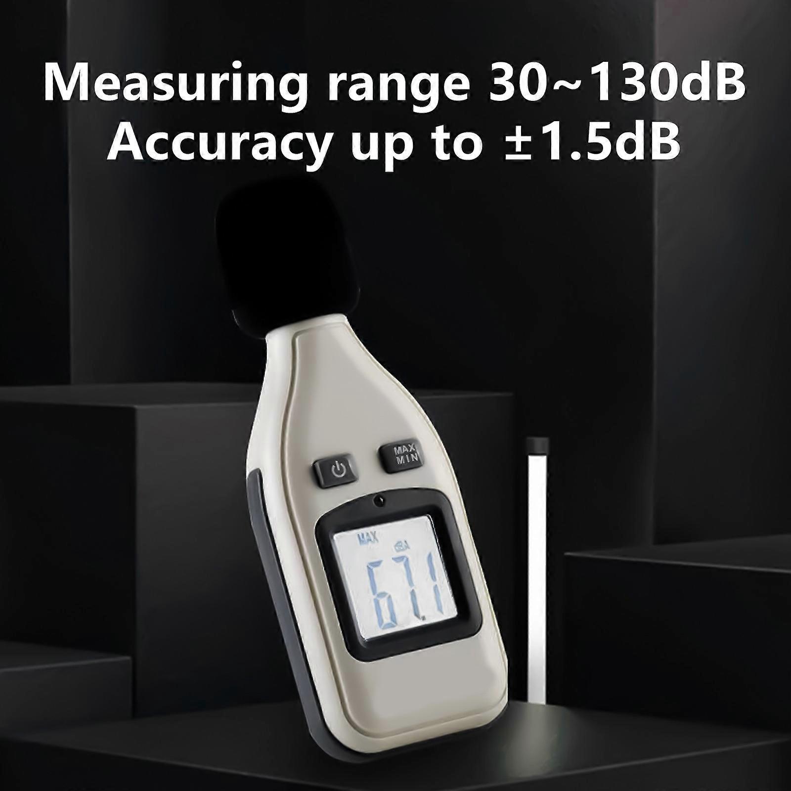 Easy Carry Decibel Meter Featuring High Accuracy & Easy Operation Sound Level Meter Noise Meter for Homes & Professional