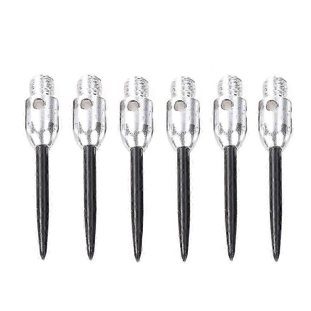 6Pcs 2BA Thread Fits for Steel Tip Darts and Soft Tip Darts Kit Dart Accessories