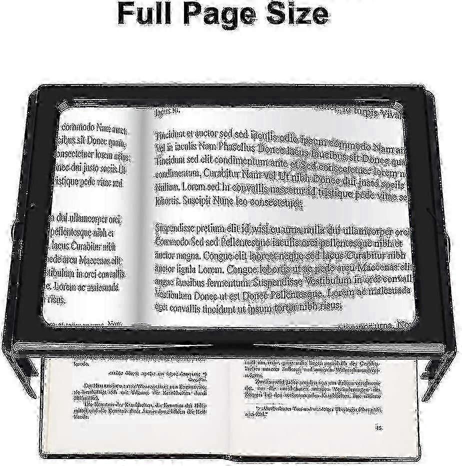 Reading Magnifiers Magnifier With Light, 3x Magnification Reading Magnifiers