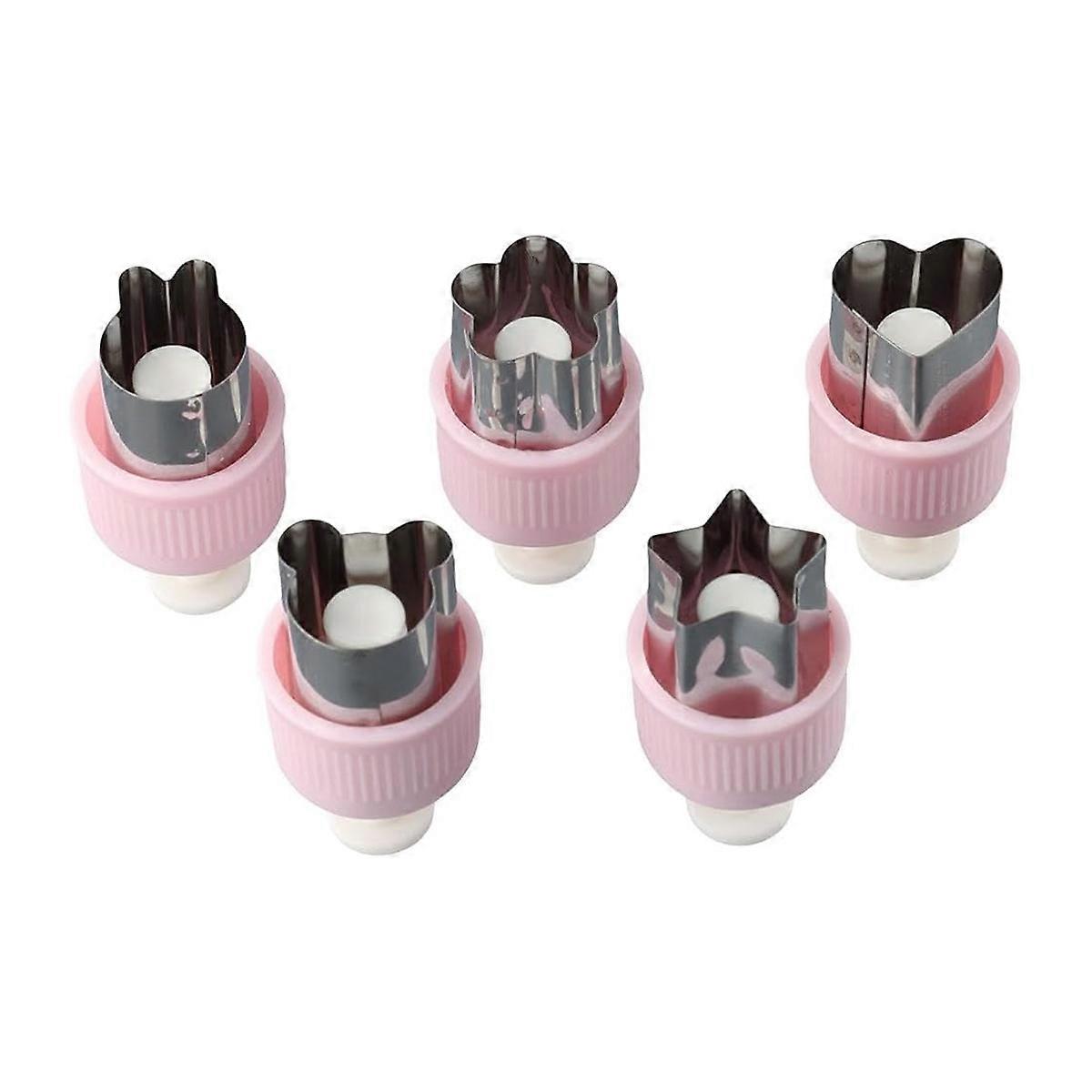 Cookie Cutter Set, Stainless Steel, 5 Unique Shapes