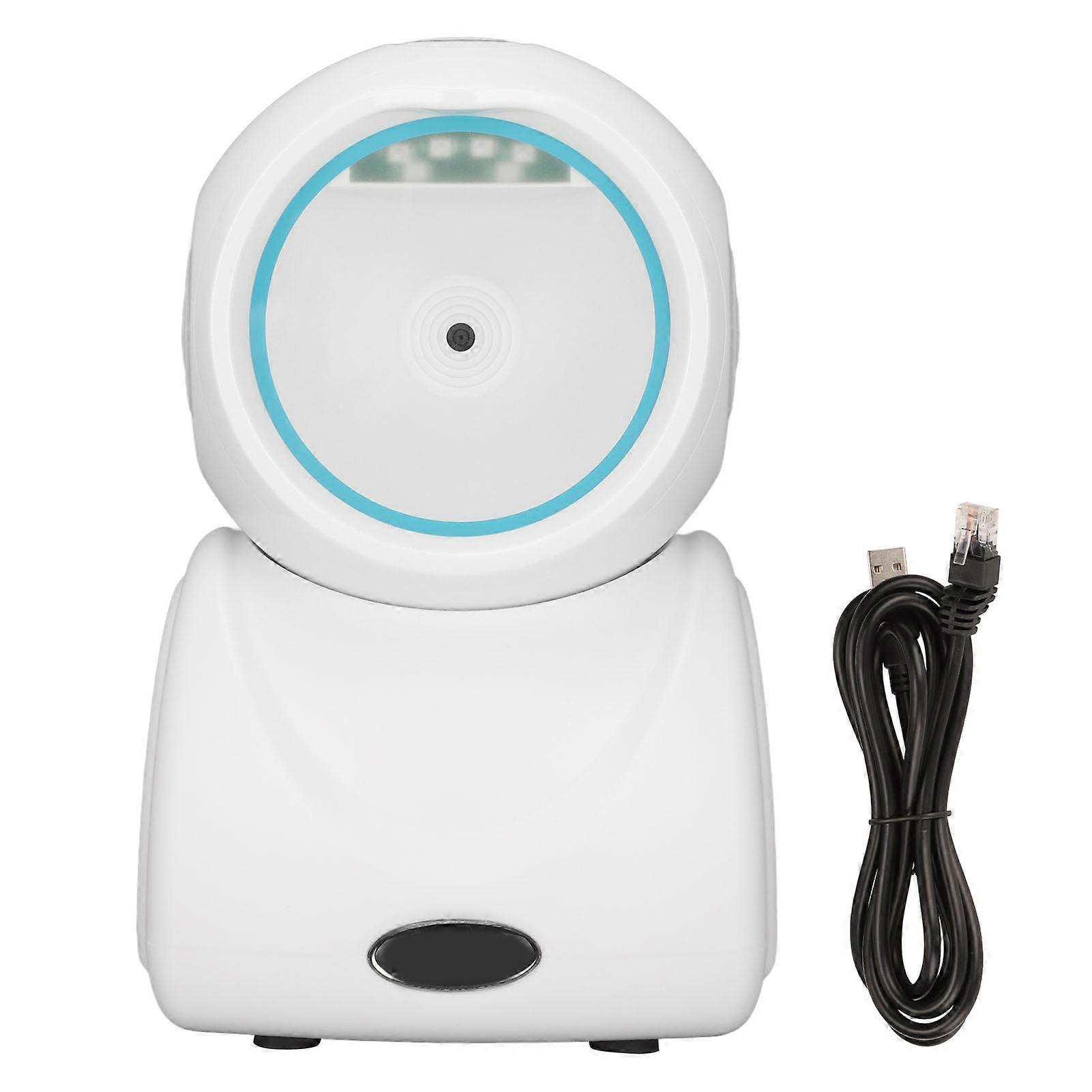 Desktop QR Code High Accuracy Fast Decoding CMOS USB QR Code Scanner for Shopping Malls Supermarkets