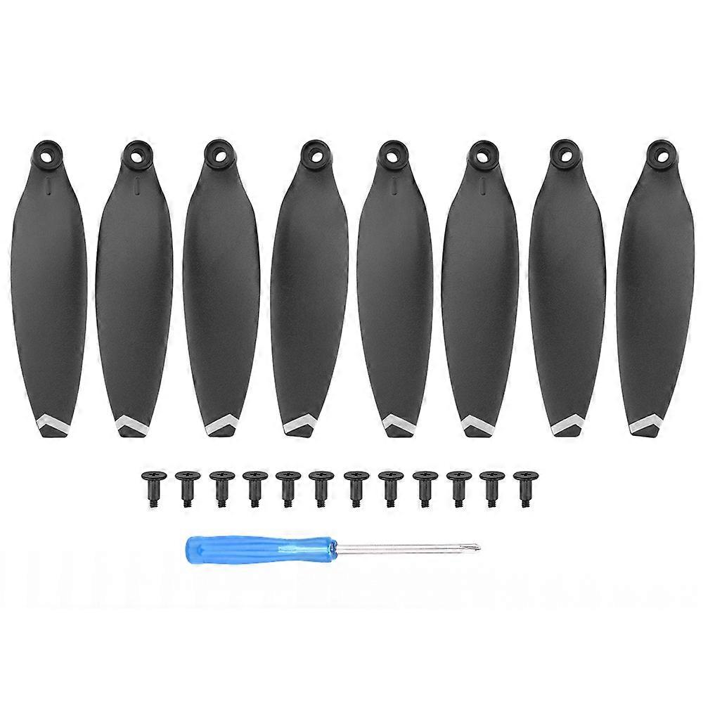 8Pcs Propeller for X8 Mini Quick-Release Propeller,White Edge