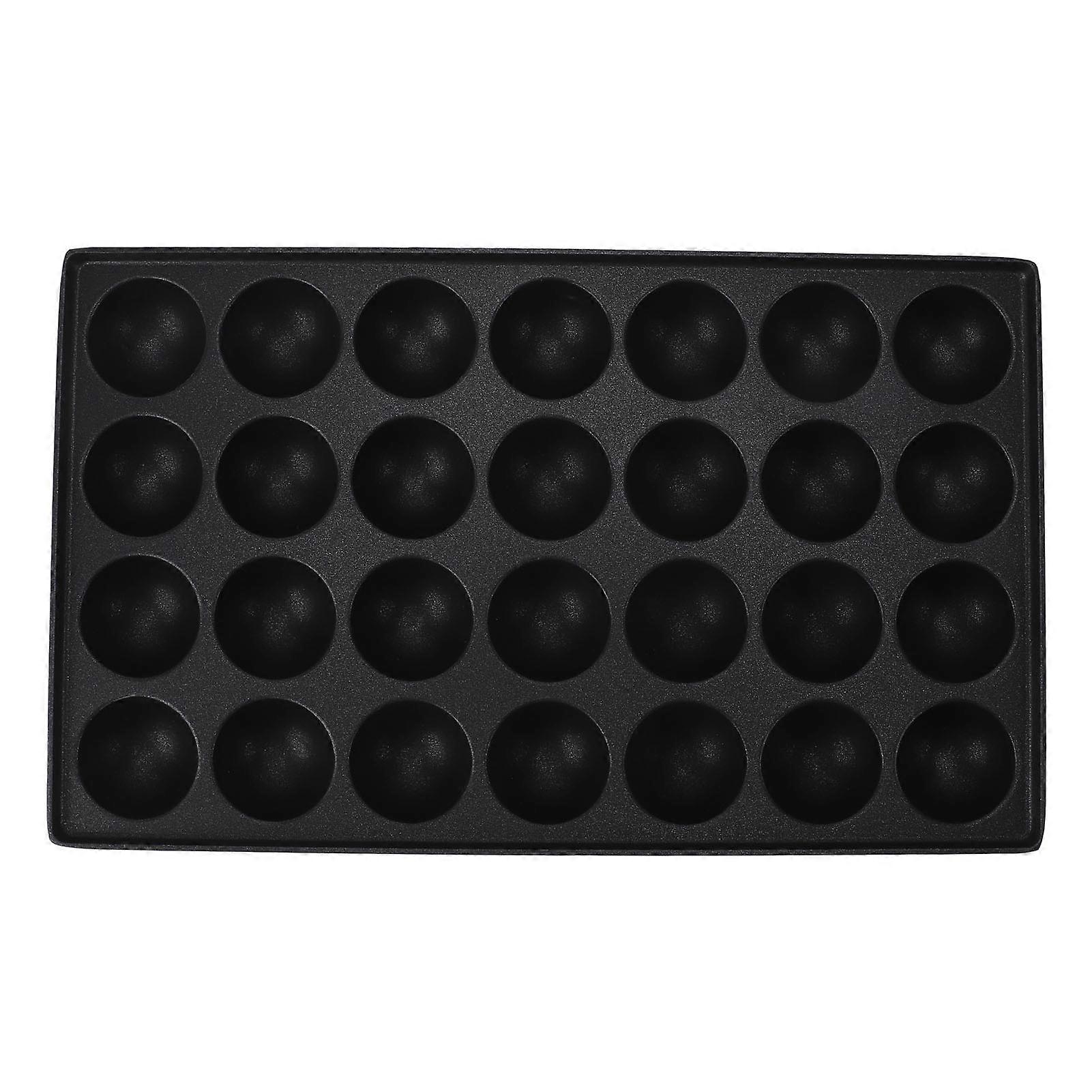 28 Holes Takoyaki Maker Baking Pan Versatile Aluminum Alloy Octopus Meatballs Grill Pan Tray Plate for Home Kitchen