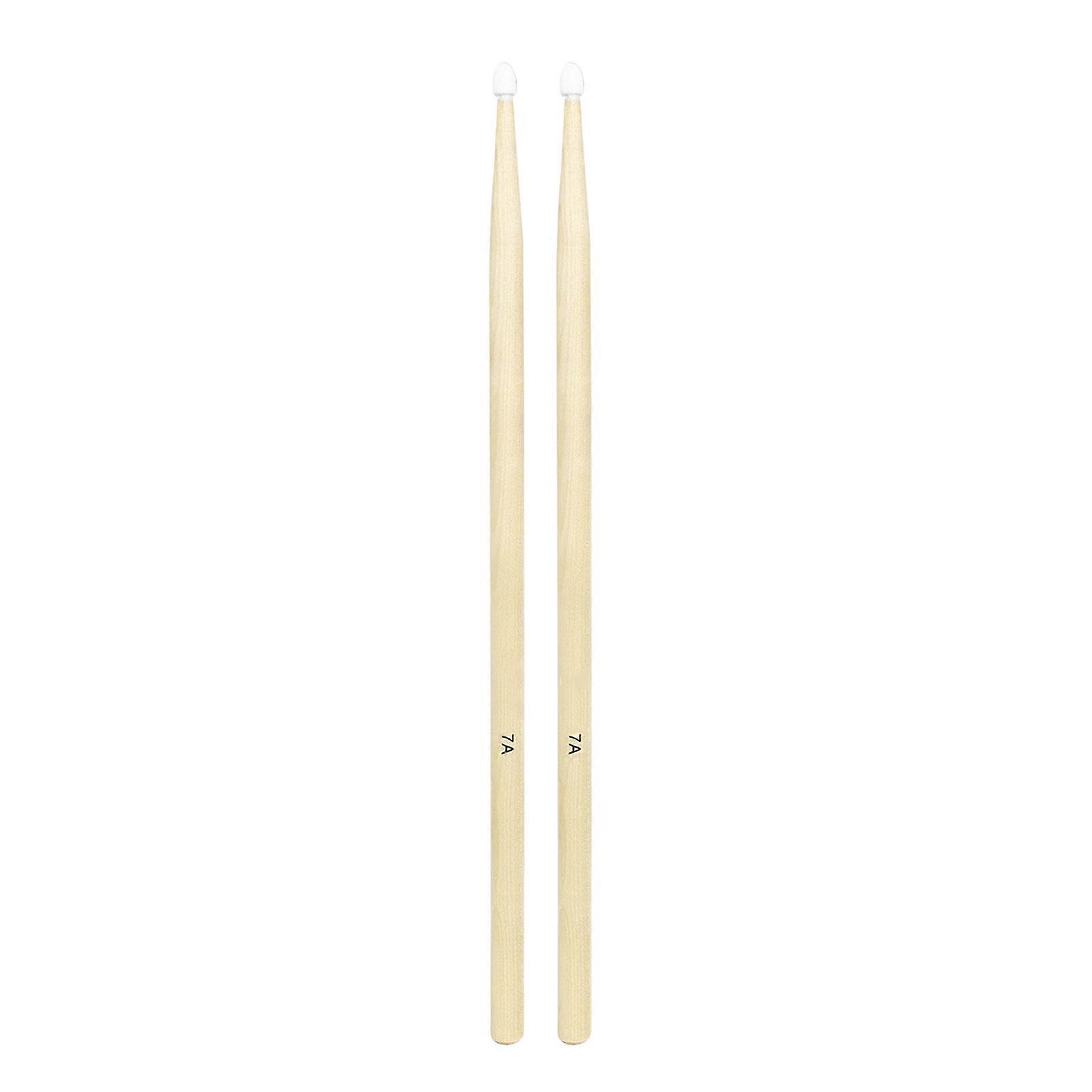 1pair Maple Wood Drumsticks Professional Drum Sticks Musical Instrument Part for Beginners and Advanced Drummers