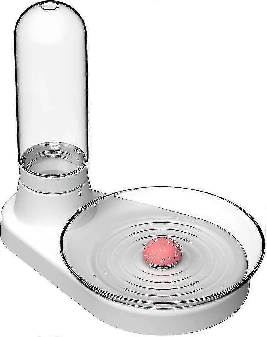Non-electric Pet Fountain, No-filter Cat Fountain Quiet Automatic Pet Drinking Fountain To Keep Your Cats And Dogs With Clean Water Every Day With Gla