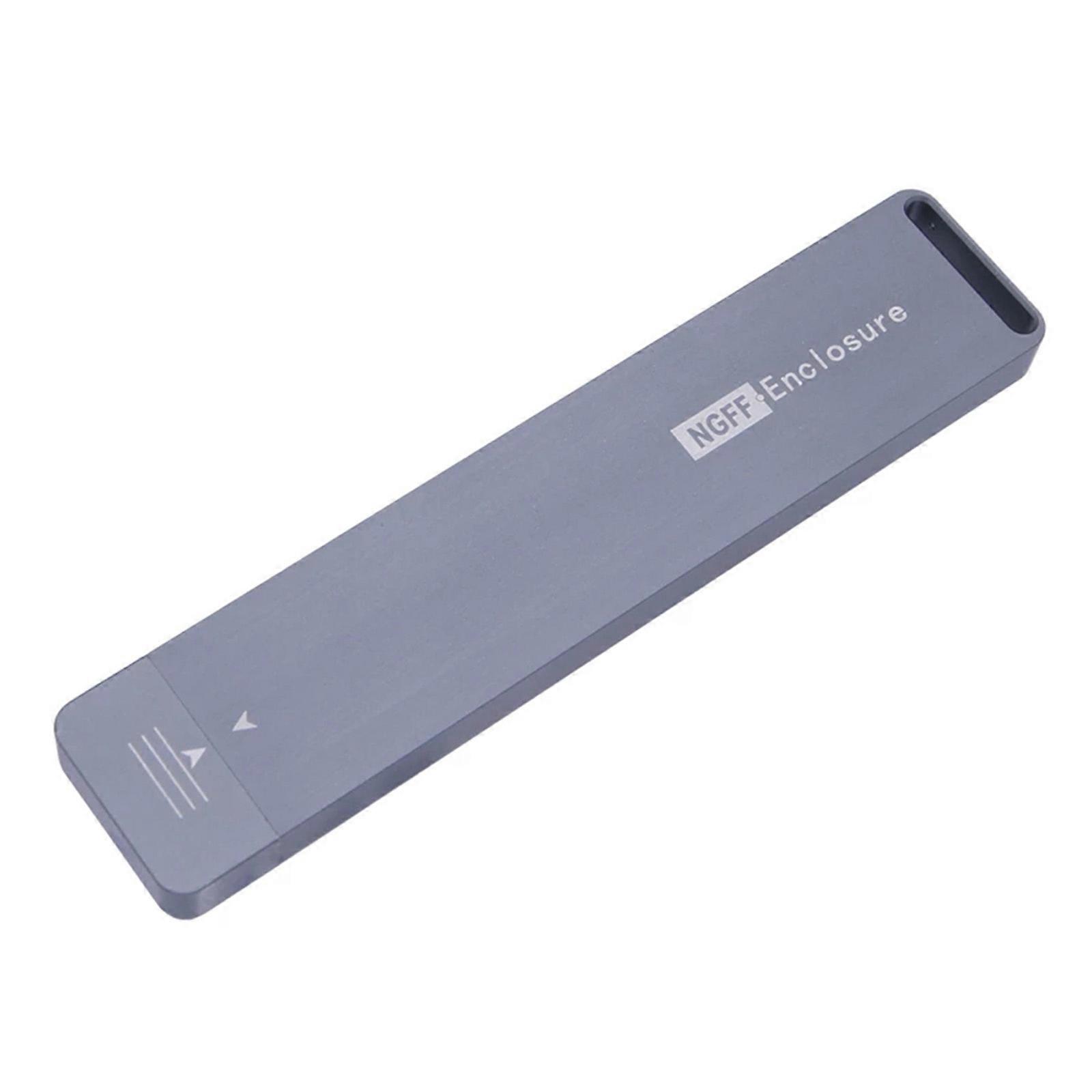 NGFF & NVME Dual Protocols M2 SSD Cases NVME Enclosure Adapter M.2 to Type-A 3.1 SSD Adapter for NVME NGFF M/B-Keys