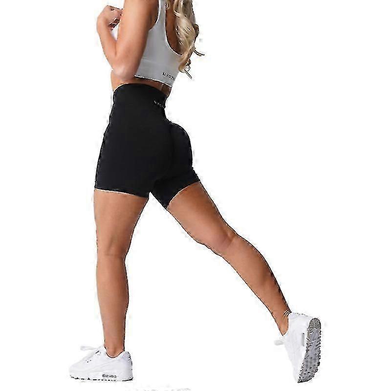 Naisten Spandex Seamless Shortsit - Pehmeät treenitrikoot joogaan ja kuntosalille