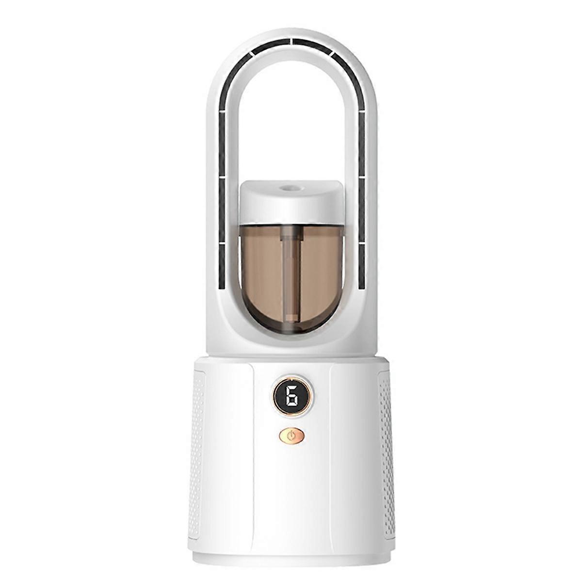 Leafless Atomizing Fan Humidifier & Cooler for Desktop Office Use