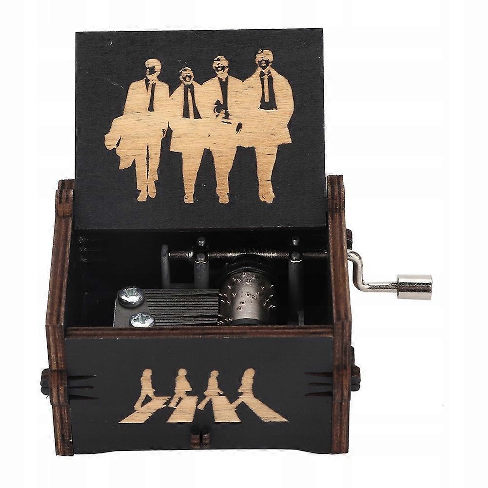 Beatles gåva trä speldosa