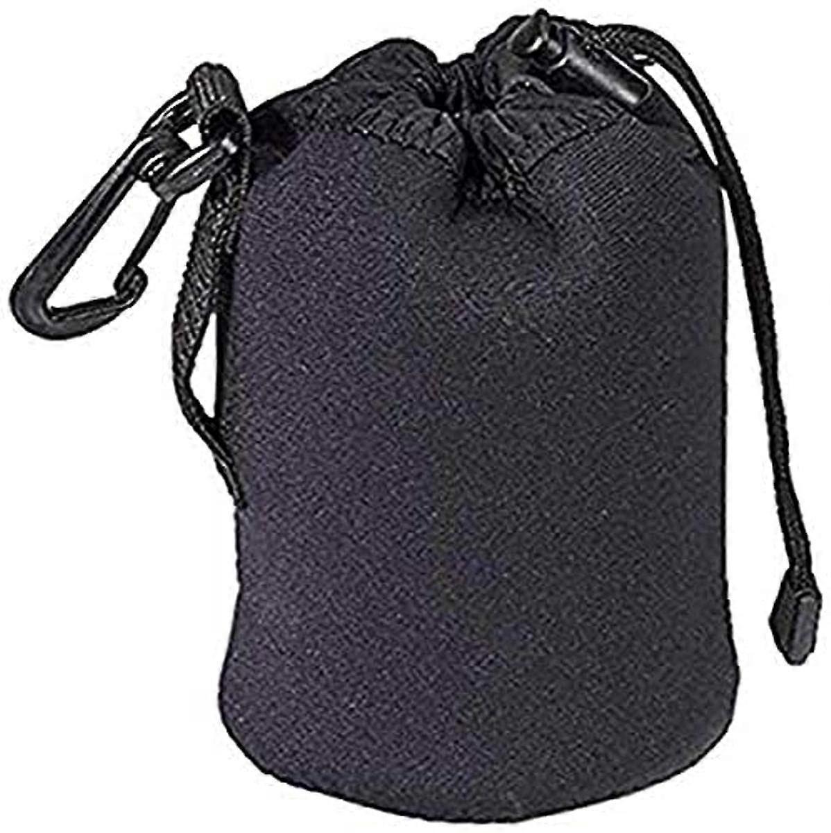 LensPouch X Small Black Camera Lens Case for Compact Lenses, Durable Material, Lightweight Design