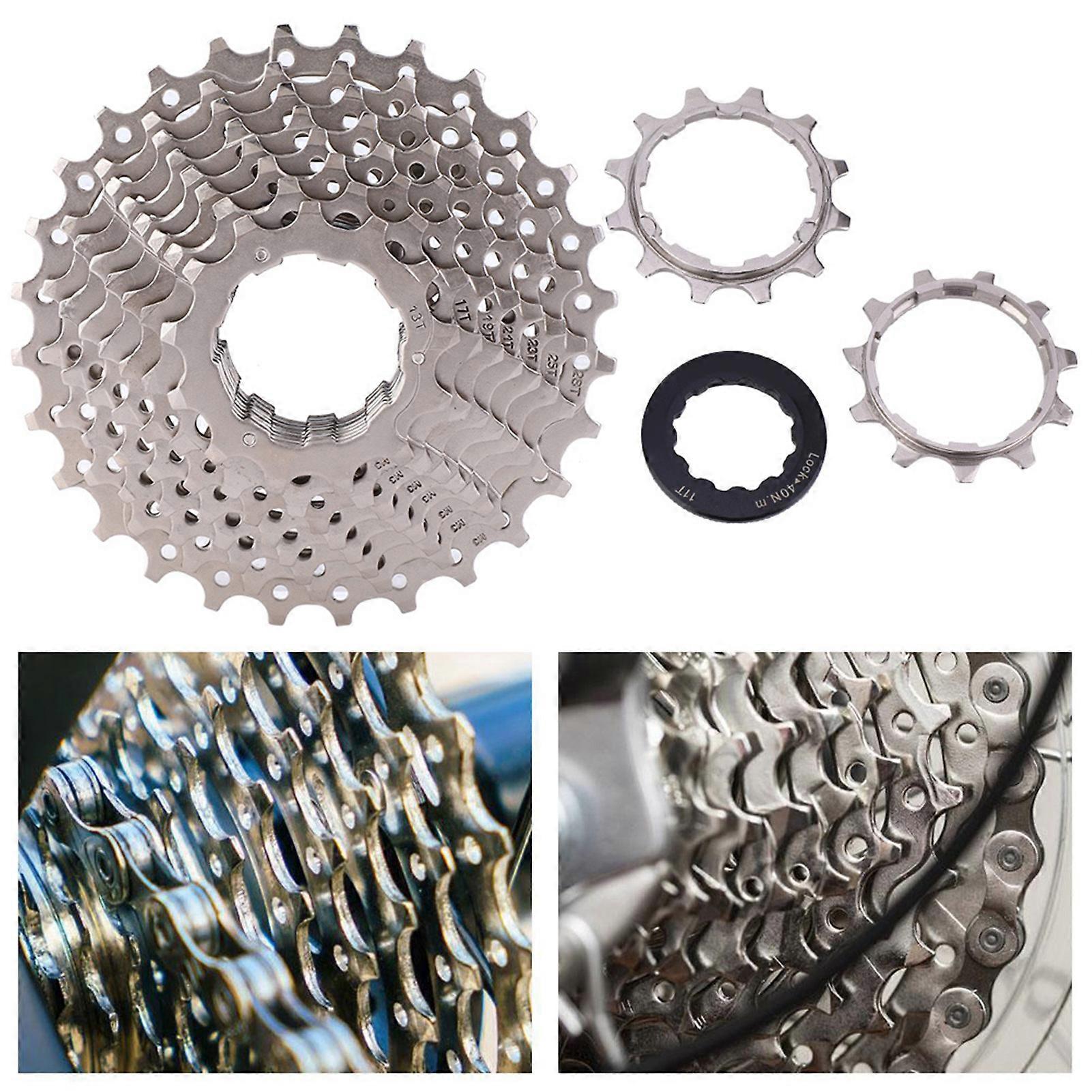8/9/10/11 Speed 11-28T Road Bike 11-28T Freewheel Cassette Sprocket Bicycle Replacement Accessories10S 11-28T