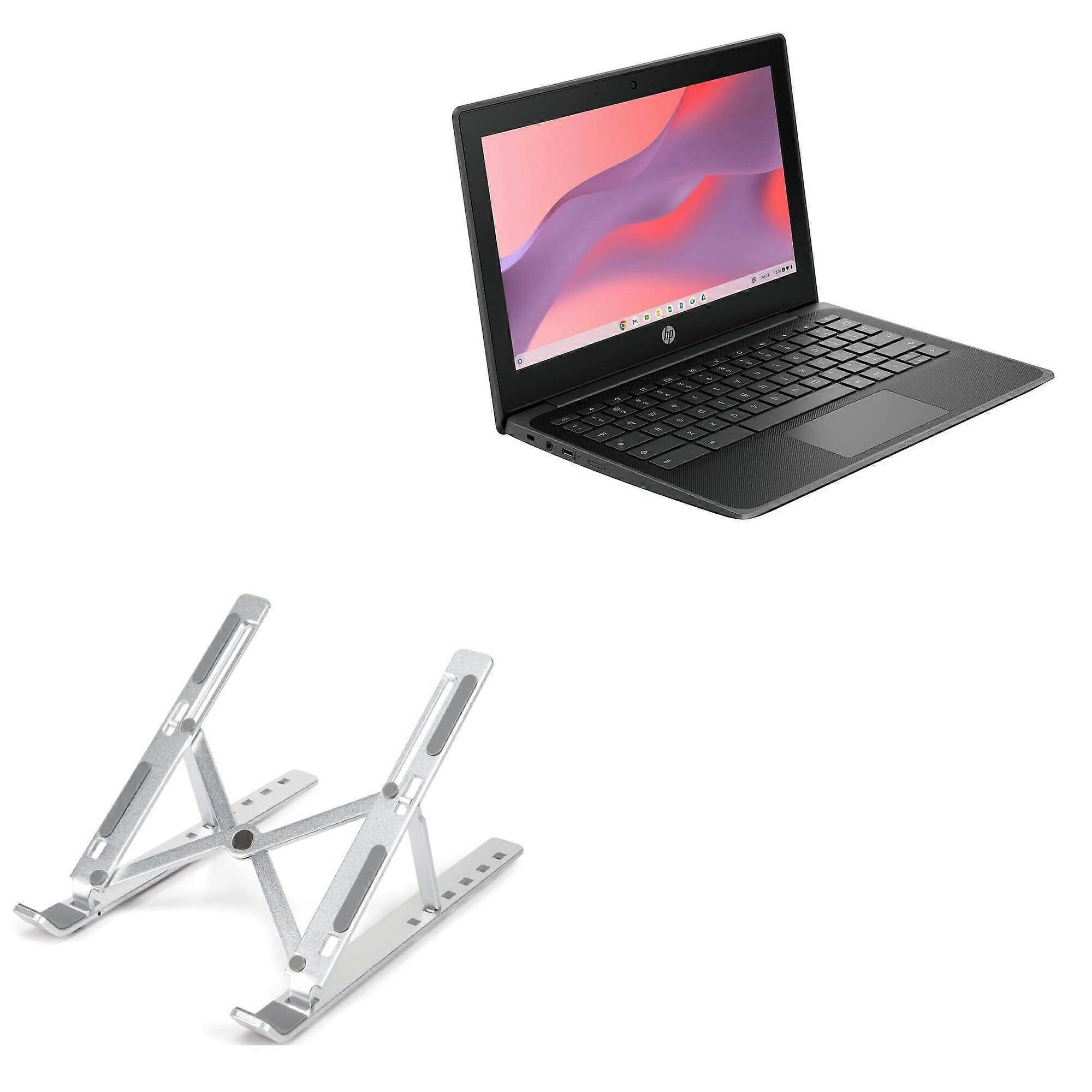 Stand and Mount Compatible with HP Fortis G1i Chromebook (11.6 in) - Compact QuickSwitch Stand