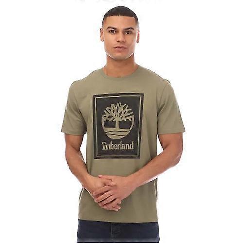 Timberland Mens Stack Logo T-Shirt
