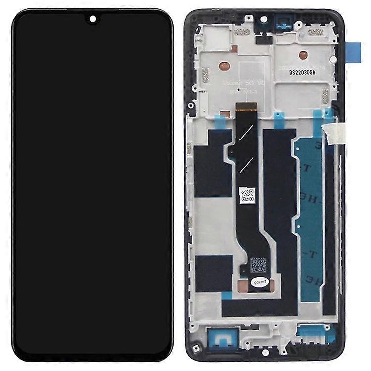 Compatible For TCL 30 5G T776H OEM Grade S LCD Screen and Digitizer Assembly + Frame Repair Part (without Logo)
