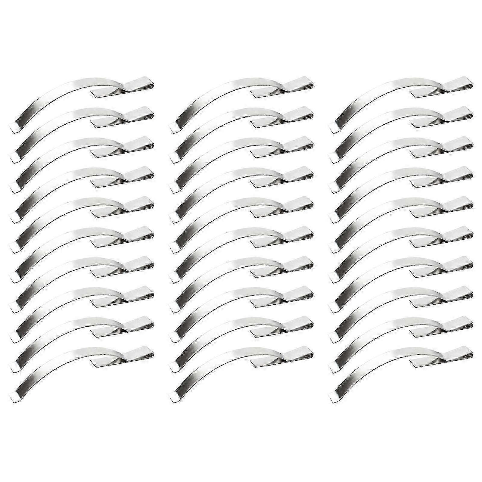 30Pcs Window Spring Clip Stainless Steel Easy Install Rust-Resistant Durable