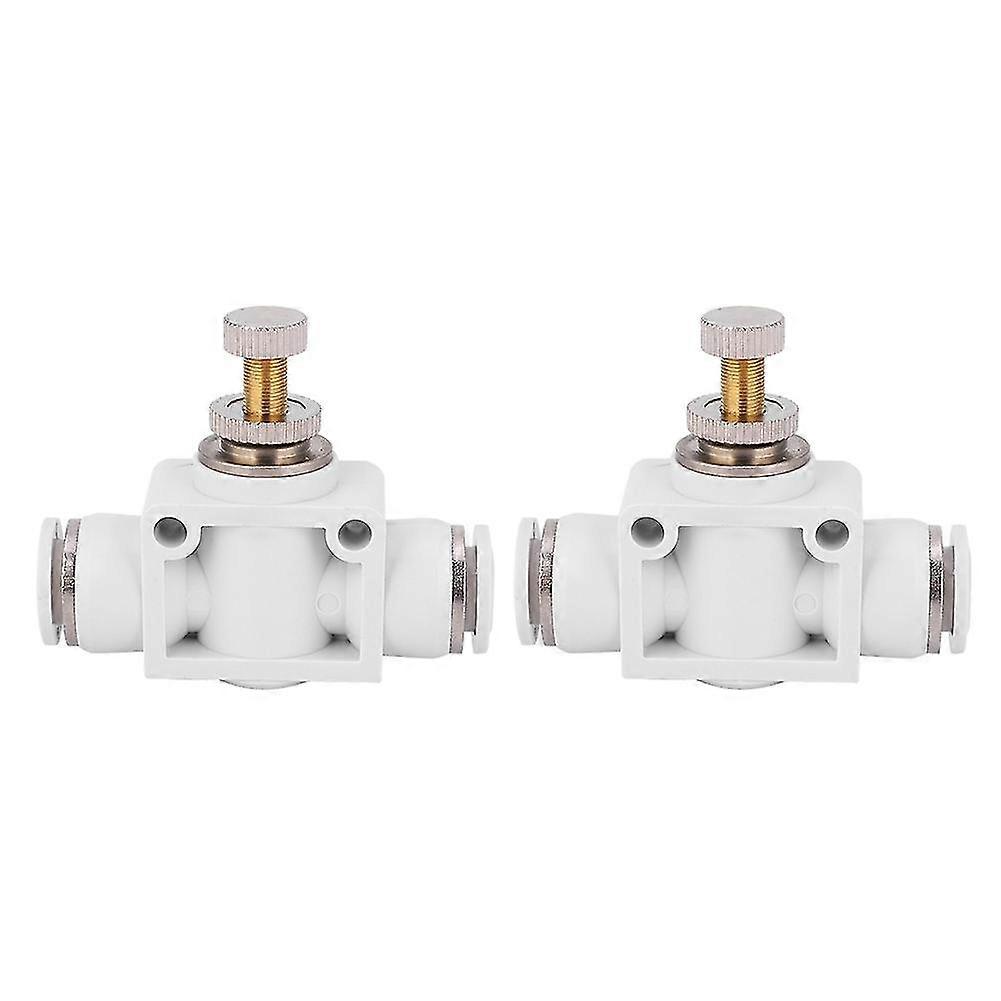 LM Pcs White Air Speed Control Valve Quick Coupling Throttle Connector for Pneumatic Tool VOG