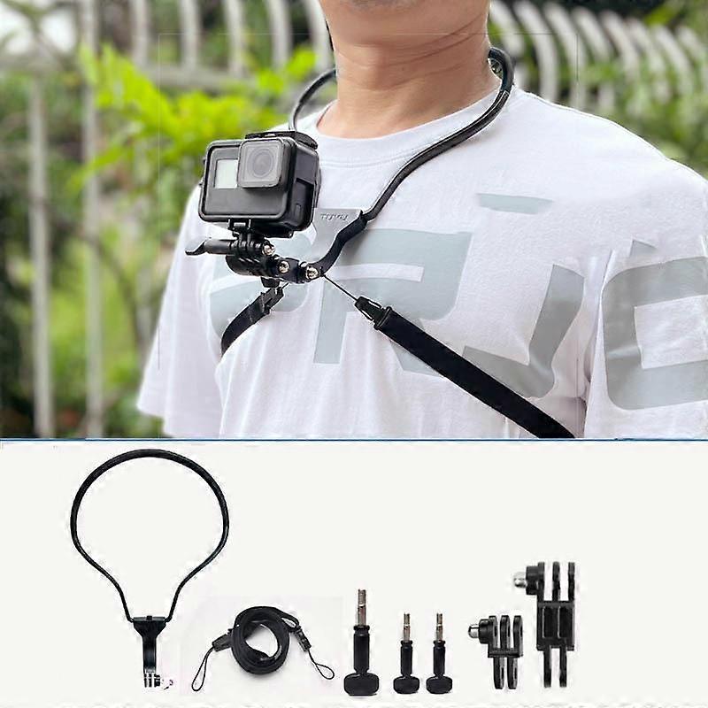 TUYU Camera Neck Holder Mobile Phone Chest Strap Mount For Video Shooting//POV