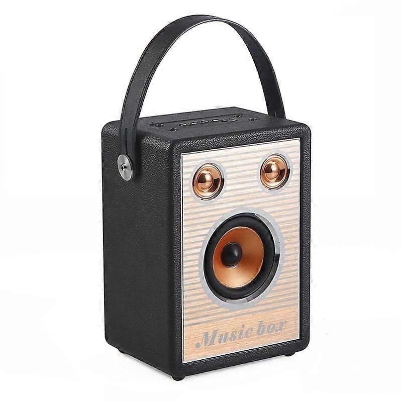 D20 Faux leather Handheld Wireless Bluetooth Speaker