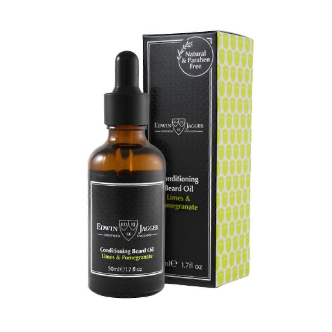 Lime & Pomegranate Beard Oil - Moisturizes/ Softens & Detangles