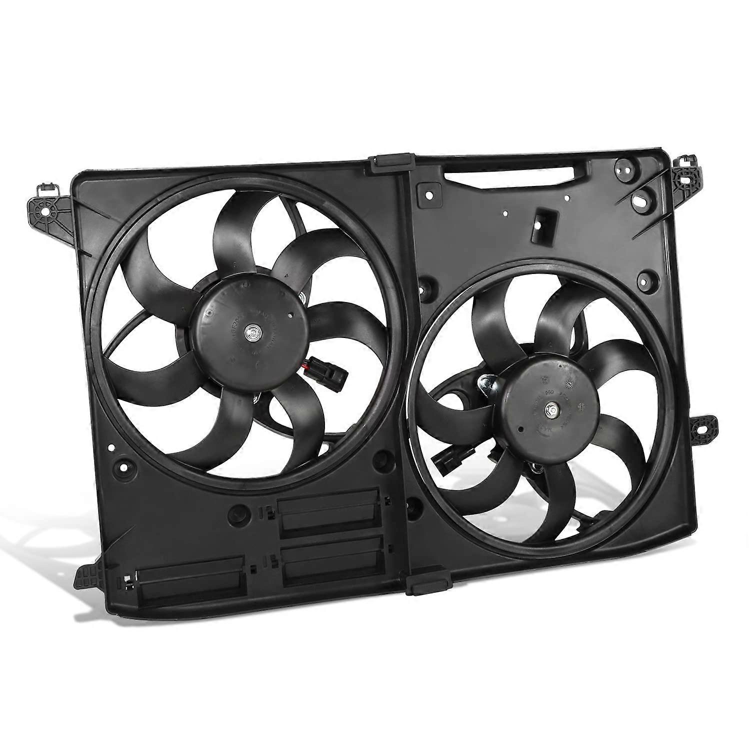 Factory Style Radiator Fan Assembly Compatible with 1320 Fusion 2.0L 2.5L,OEMRF0472