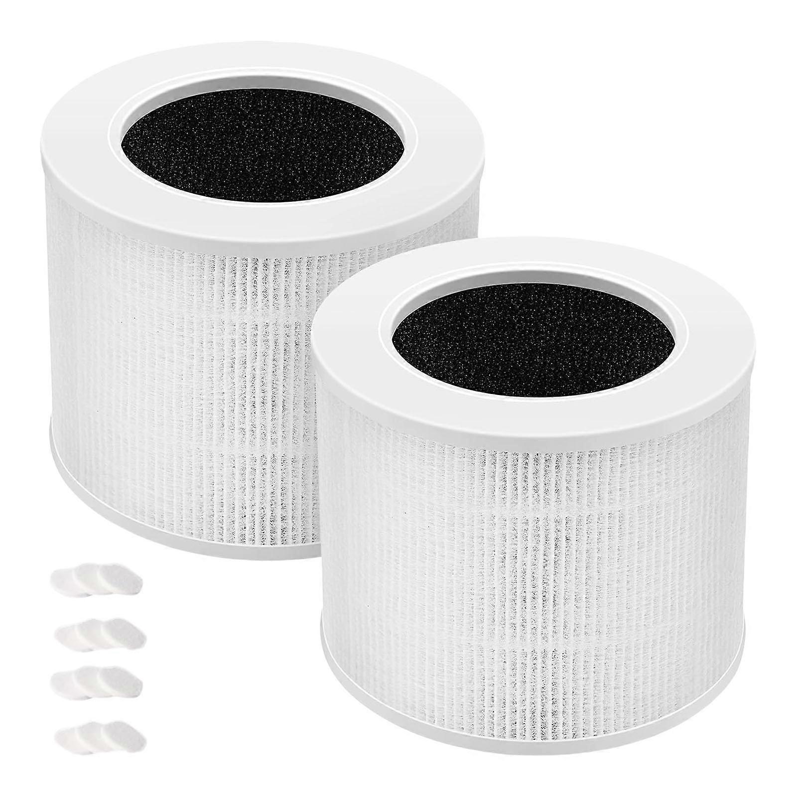Miniature Replacement Filter for Core Air Purifiers with Aromatherapies Pads Practical 3-in-1 H13 True Hepa Air Filter