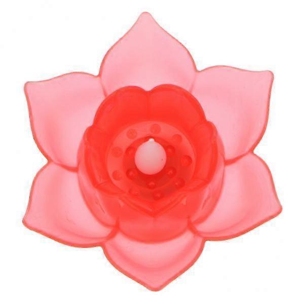3-20pack LED Lotus Lamp Floating Water Wishing Artificial