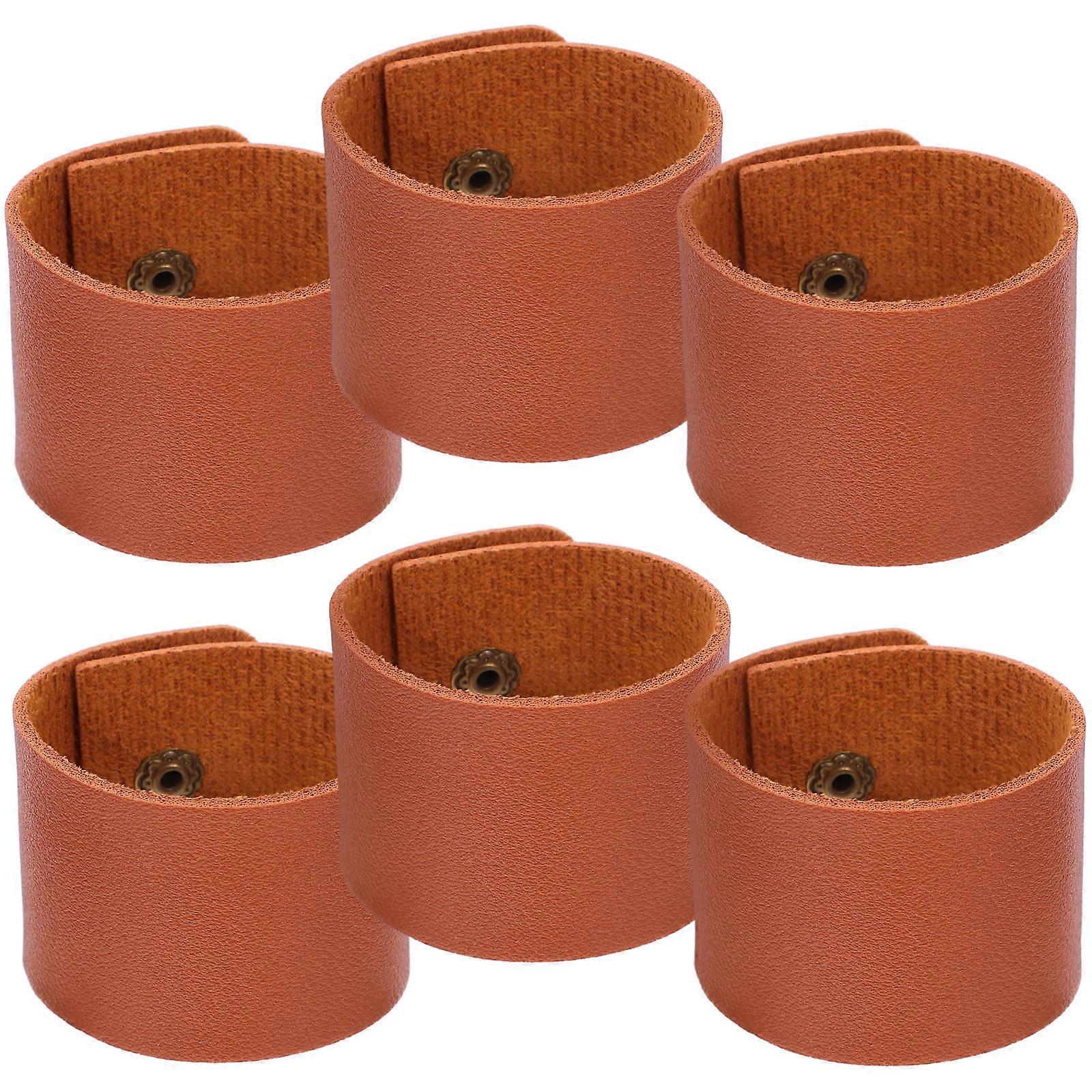Napkin Rings Set, Functional Table Accessory Complementing Various Decor Themes