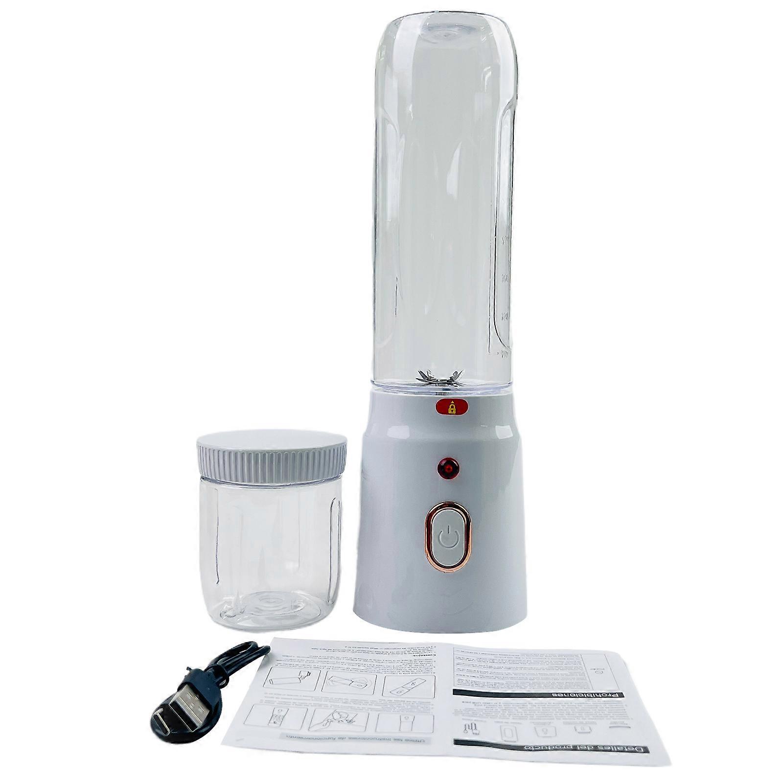 Portable Blender for Shakes and Smoothies Rechargeable Blender Fruit Juice Mixer for Travel/Picnic/Office/Gym/Sport