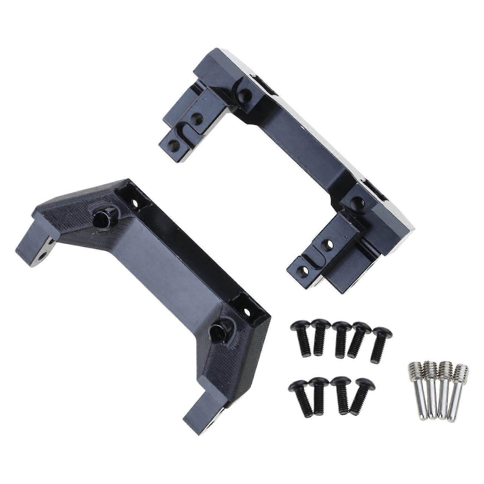2PCS RC Car Shock Mount Bracket Front/Rear Axle Universal Size with Screws for TRX4 1/10 RC Model Crawler Heavy Duty Acc