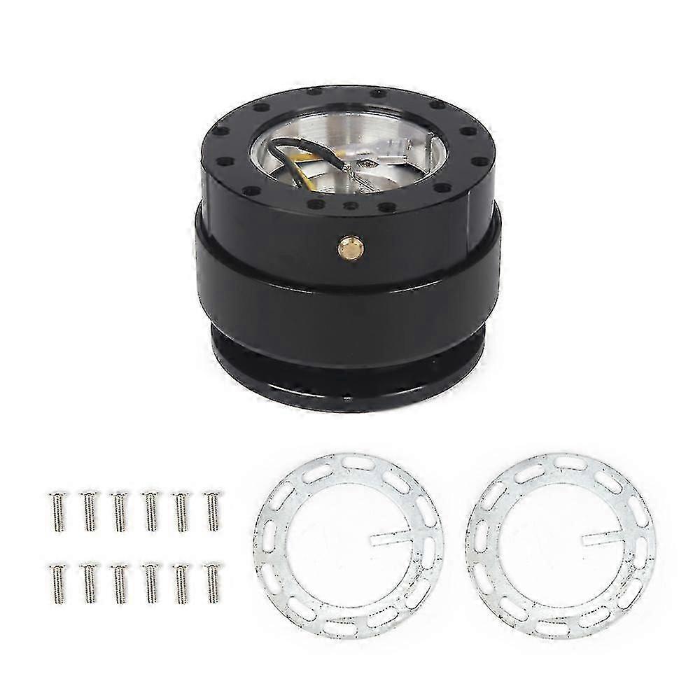 \'ding" Sound Universal Steering Wheel Quick Release Hub Boss Kit Wheel Hub Adapter Satisfying When I