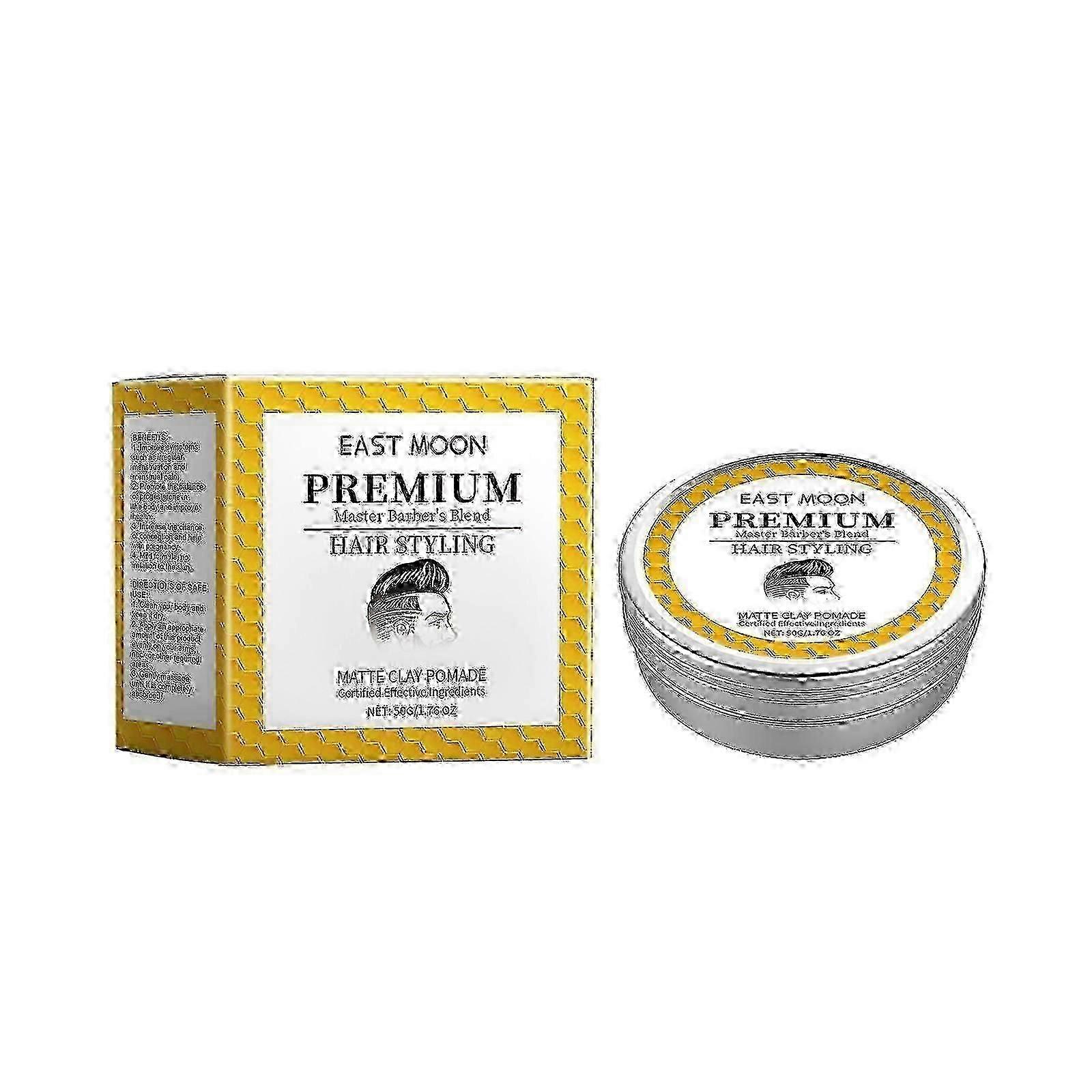 Hair Styling Gel For Men Leave-In Hair Volumizing Lasting Styling Refreshing Styling Balm