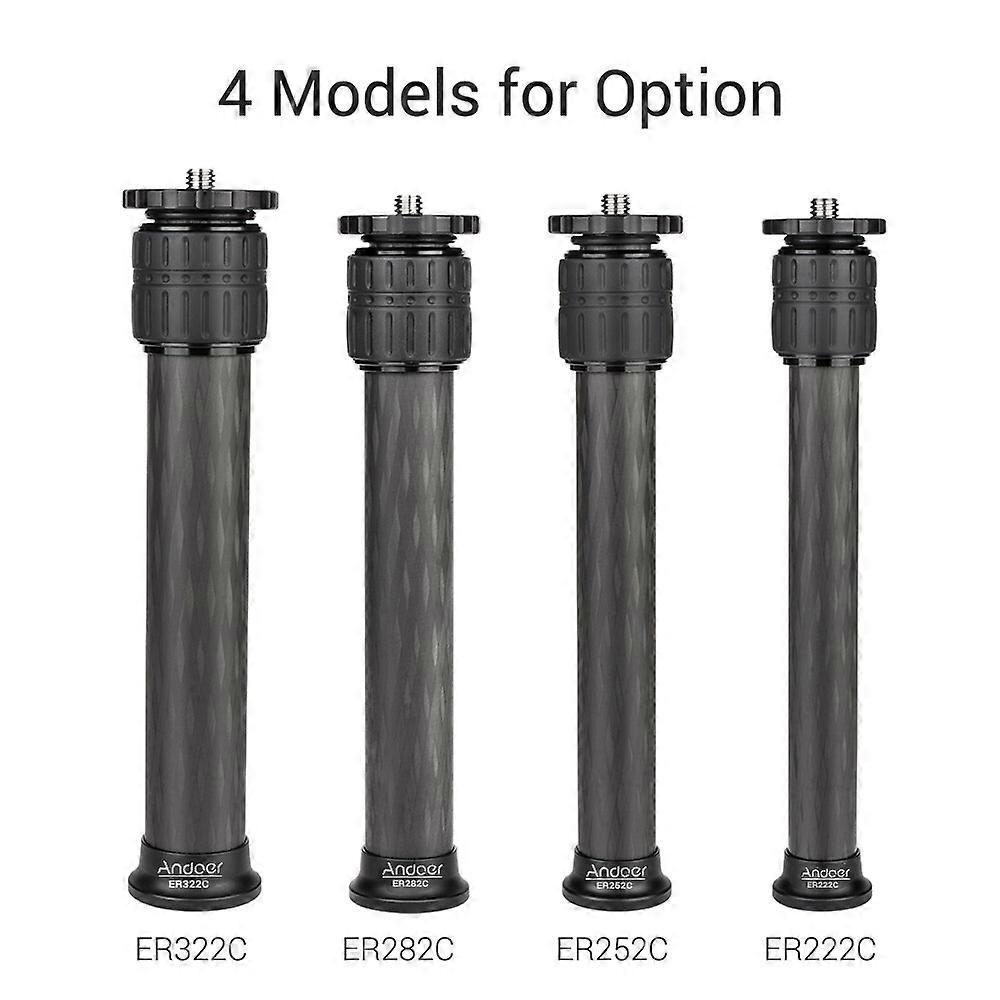 Andoer ER252C Carbon Fiber Tripod Extender for All Tripods with 8kg Load Capacity