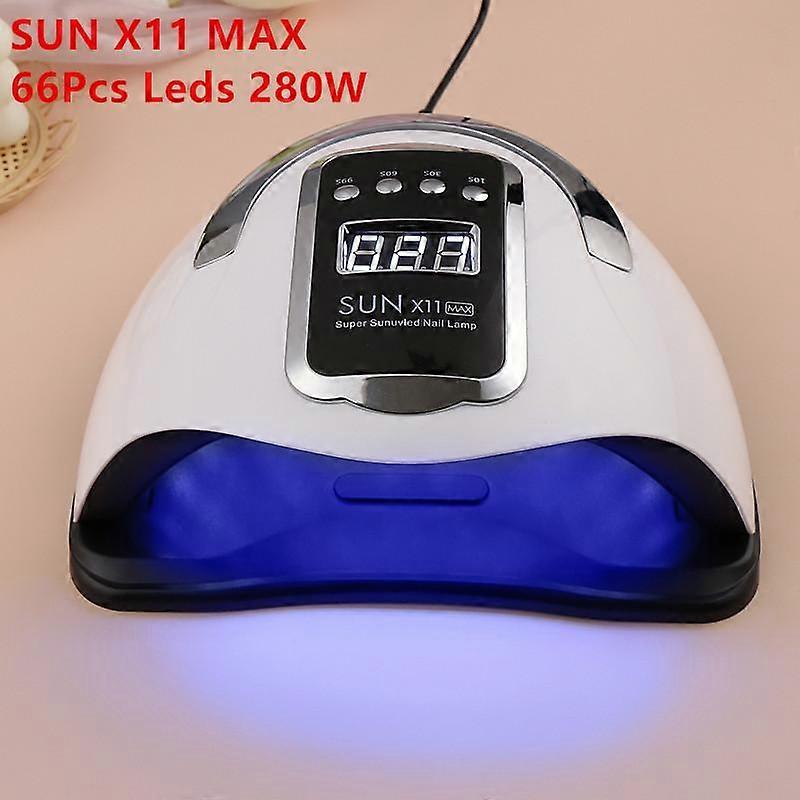 SUN X11 MAX Nail Dryer LED Nail Lamp UV Lamp for Curing All Gel Nail Polish With Motion Sensing Manicure Pedicure Salon Tool