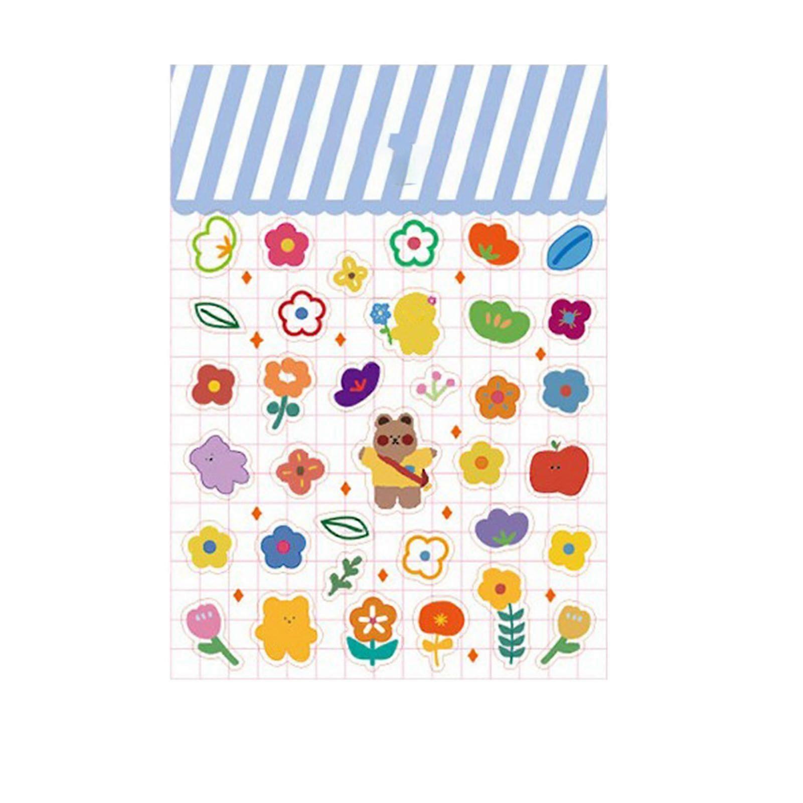 2025 Latest Model  Scrapbook Decorative Sticker Cartoon Cute Pattern
